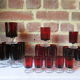 Set of 20 Arcoroc Ruby glasses of 4 different sizes
