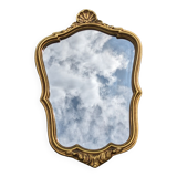 Old mirror gilded