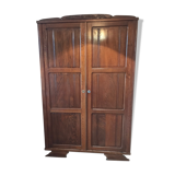 Wardrobe - Solid oak penderie Art Deco era