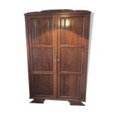 Armoire penderie chêne massif époque art déco