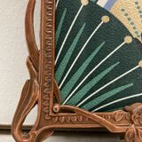 Cadre en cuivre Art Nouveau