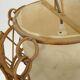 Rattan pendant light 1950s