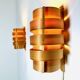 Set Of Curved Pine Veneer Wall Lamps By Hans-Agne Jakobsson For Markaryd, Sweden 1960S