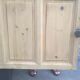 Buffet patine noirs et vert