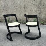 Pair of Halfa chairs by Baumann
