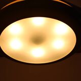1930s Bauhaus "UFO" Chandelier by Josef Hurka, Czechoslovakia