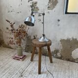 Artisanal bohemian chrome lamp