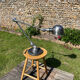 Vintage Jielde lamp on base.