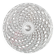 Vintage Pressed Glass Platter: Mid-Century Serving Large Plate, Italy 1970s
