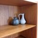 Buffet/étagère en teck Hundevad style rétro vintage années 60-70