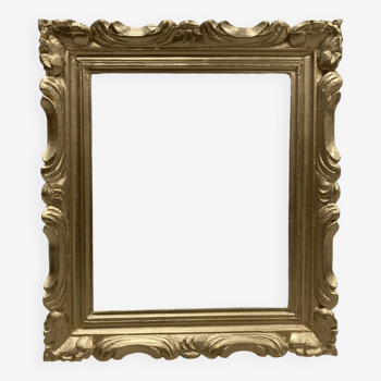Louis XV style golden frame