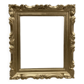 Cadre doré style Louis XV