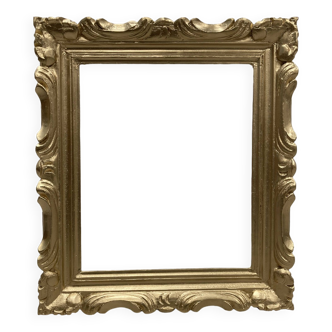 Louis XV style golden frame