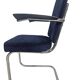 Dutch design - Gebr. de Wit - tubular frame - corduroy - chrome - Bakelite