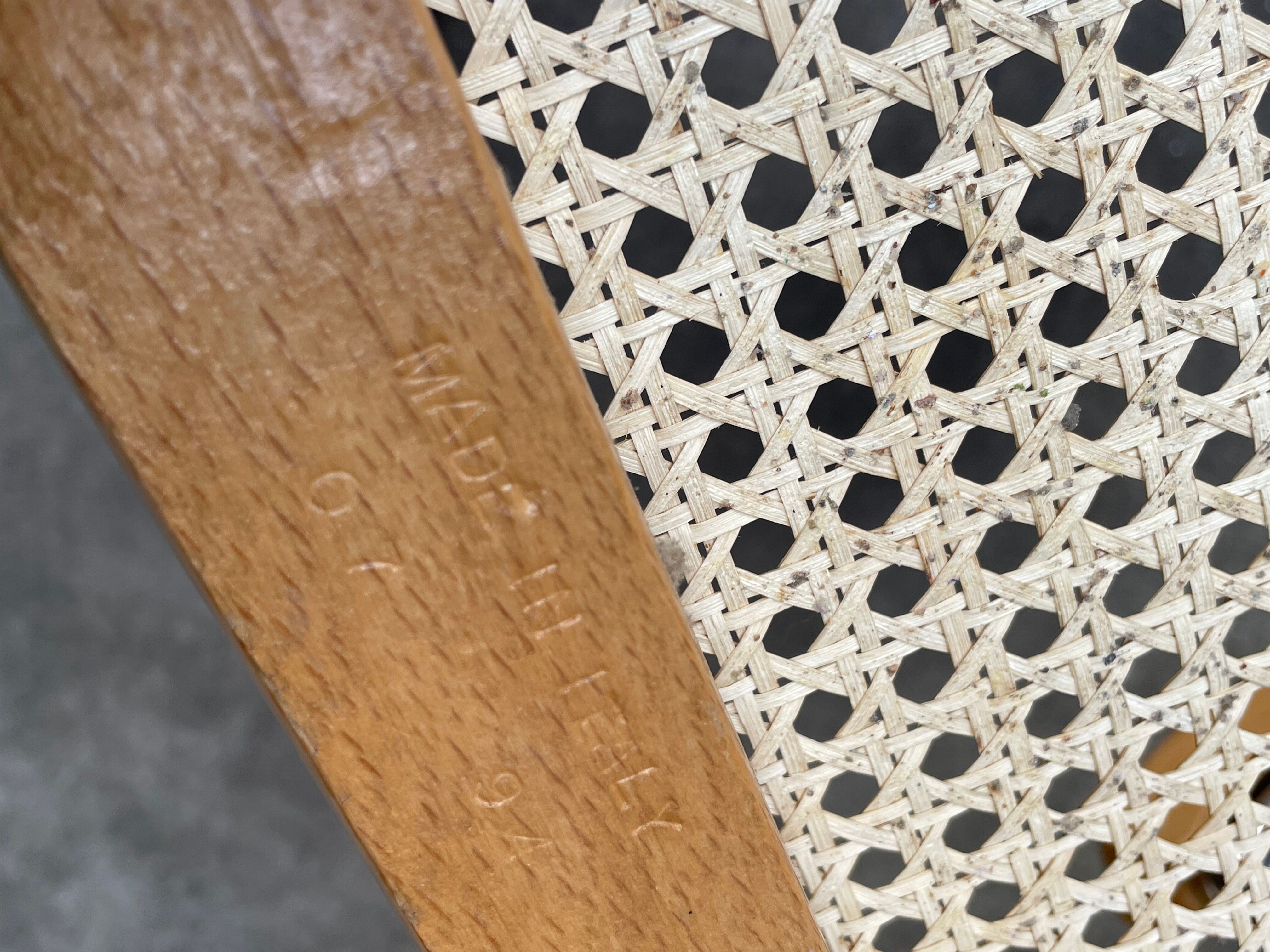 Cesca chair B64 with armrests by Marcel Breuer Design