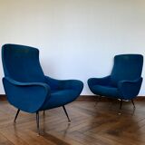 Pair of Italian armchairs