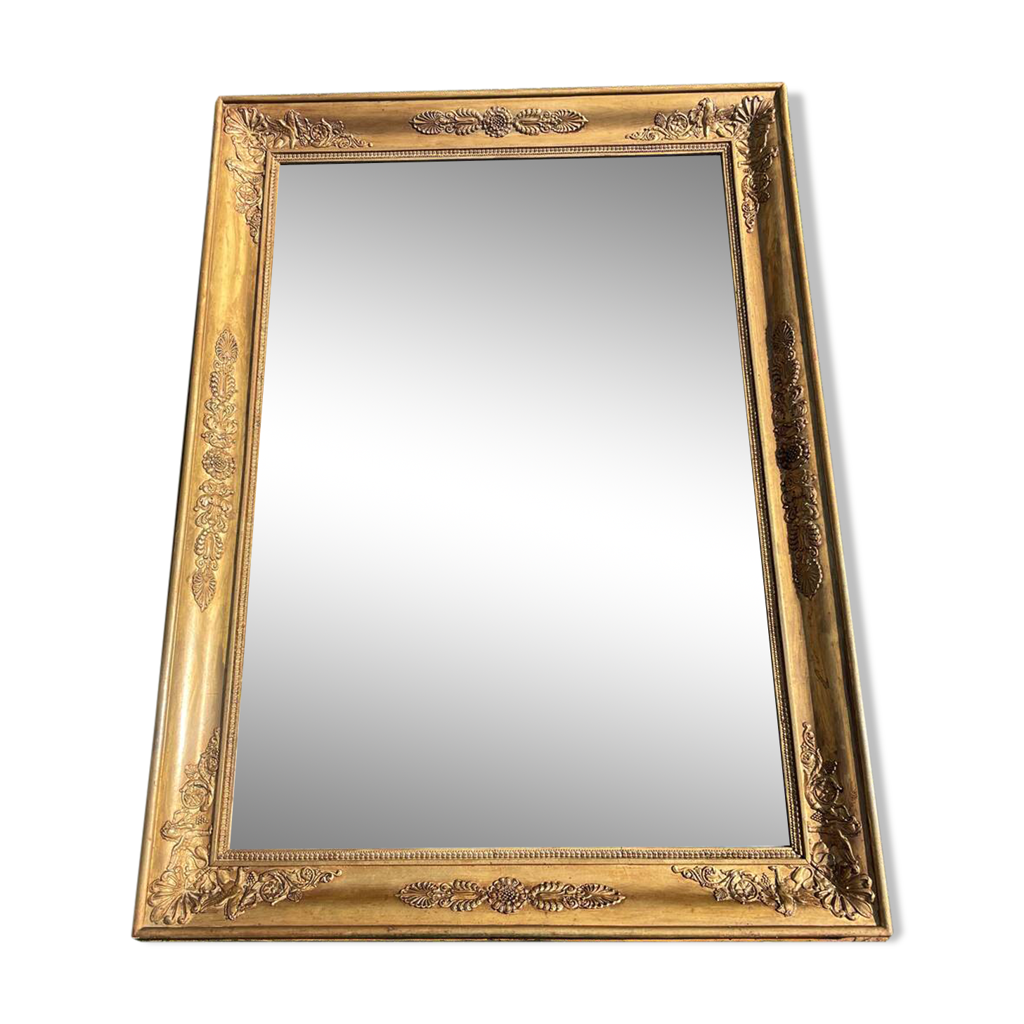 Miroir doré époque empire