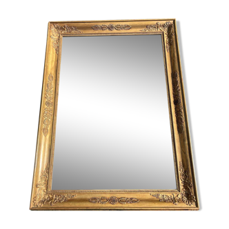 Miroir doré époque empire