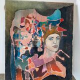 Allegory of the Harlequin of the 70s