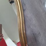 Baroque mirror rocaille Louis XV golden vintage