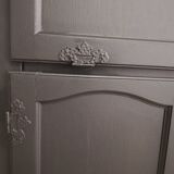 Revamped vintage writing desk