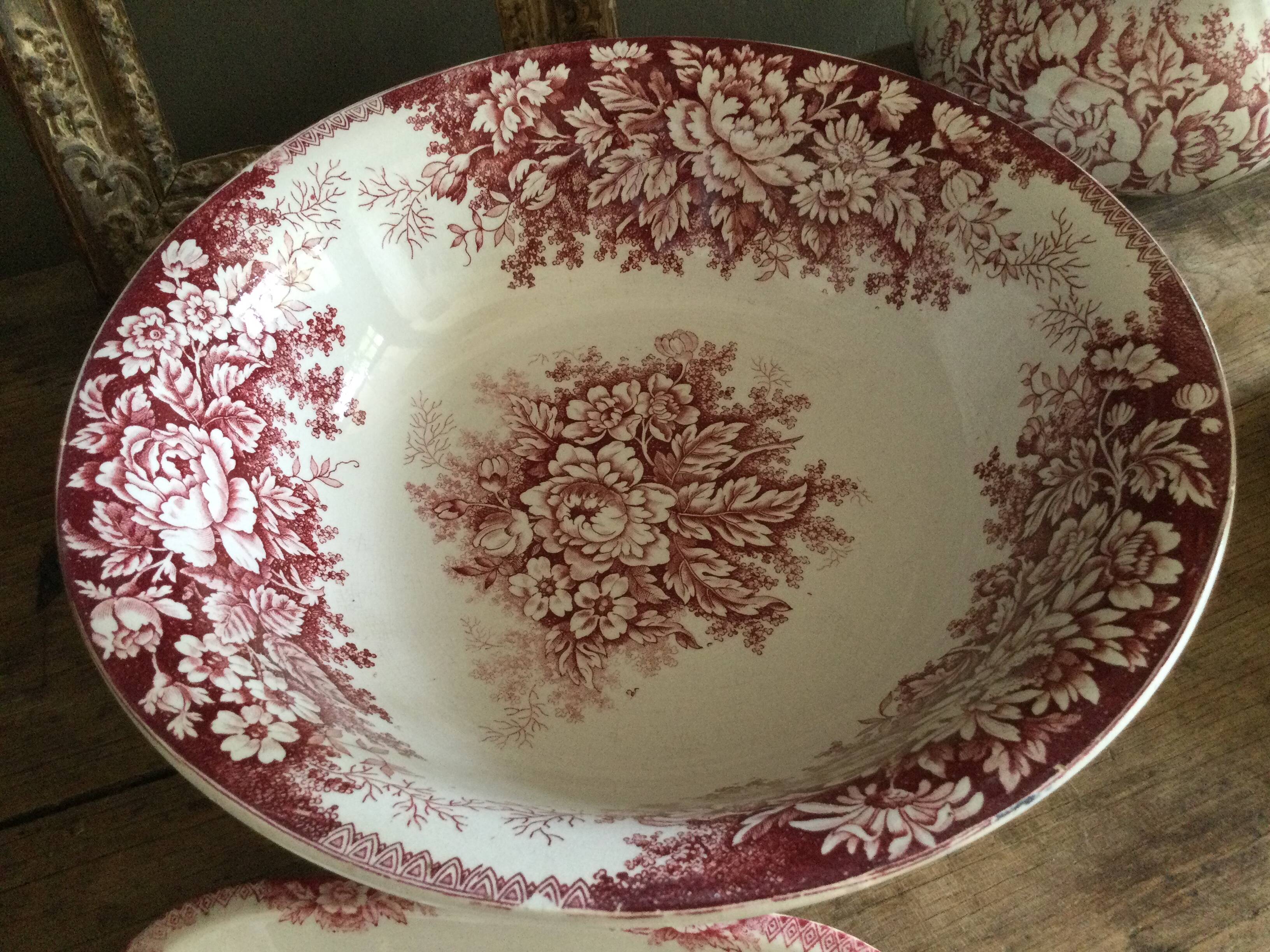 Antique iron earth toilet set