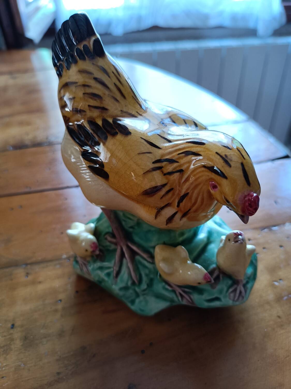 Chicken and chicks barbotine