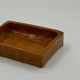 Vide-poche vintage en céramique émaillée ambrée