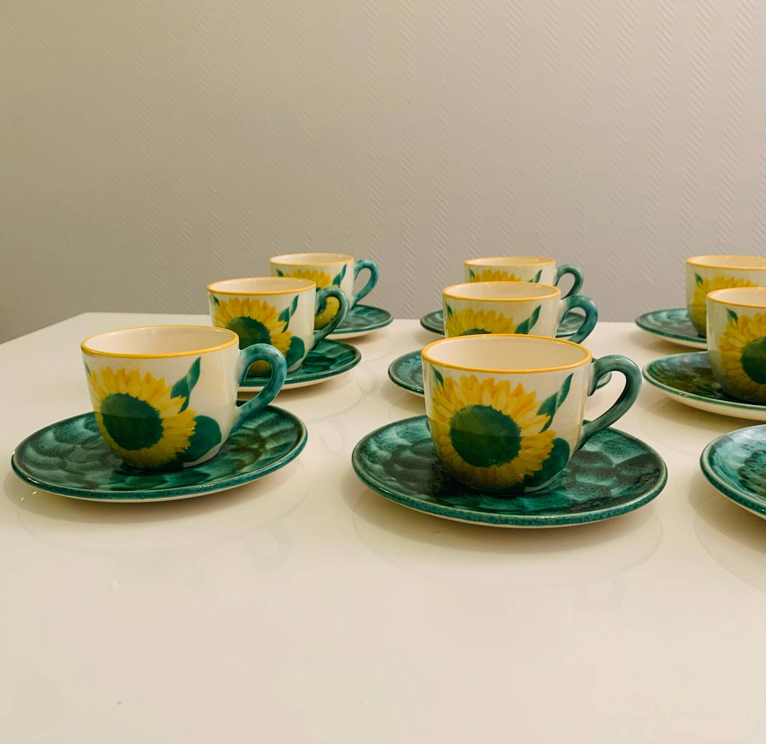 Coffee/Tea Service and Trays Lunéville/Saint Clément