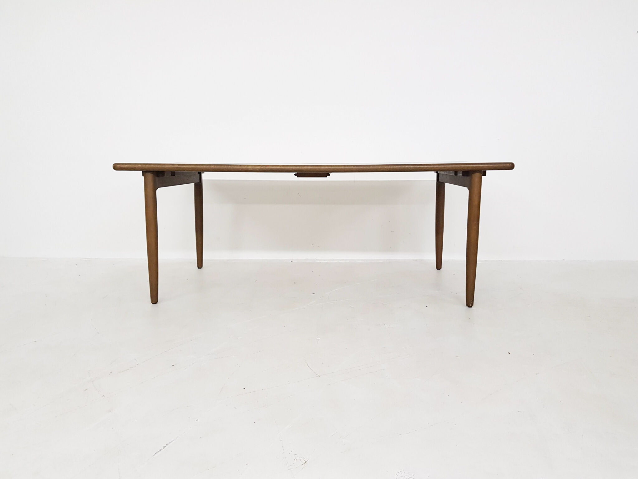 Oak dining table, The Netherlands 1960's