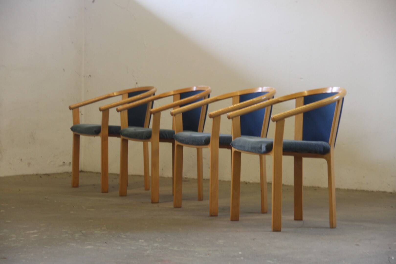 Beech Wood Dining Chairs by Rud Thygesen & Johnny Sørensen for Magnus Olese