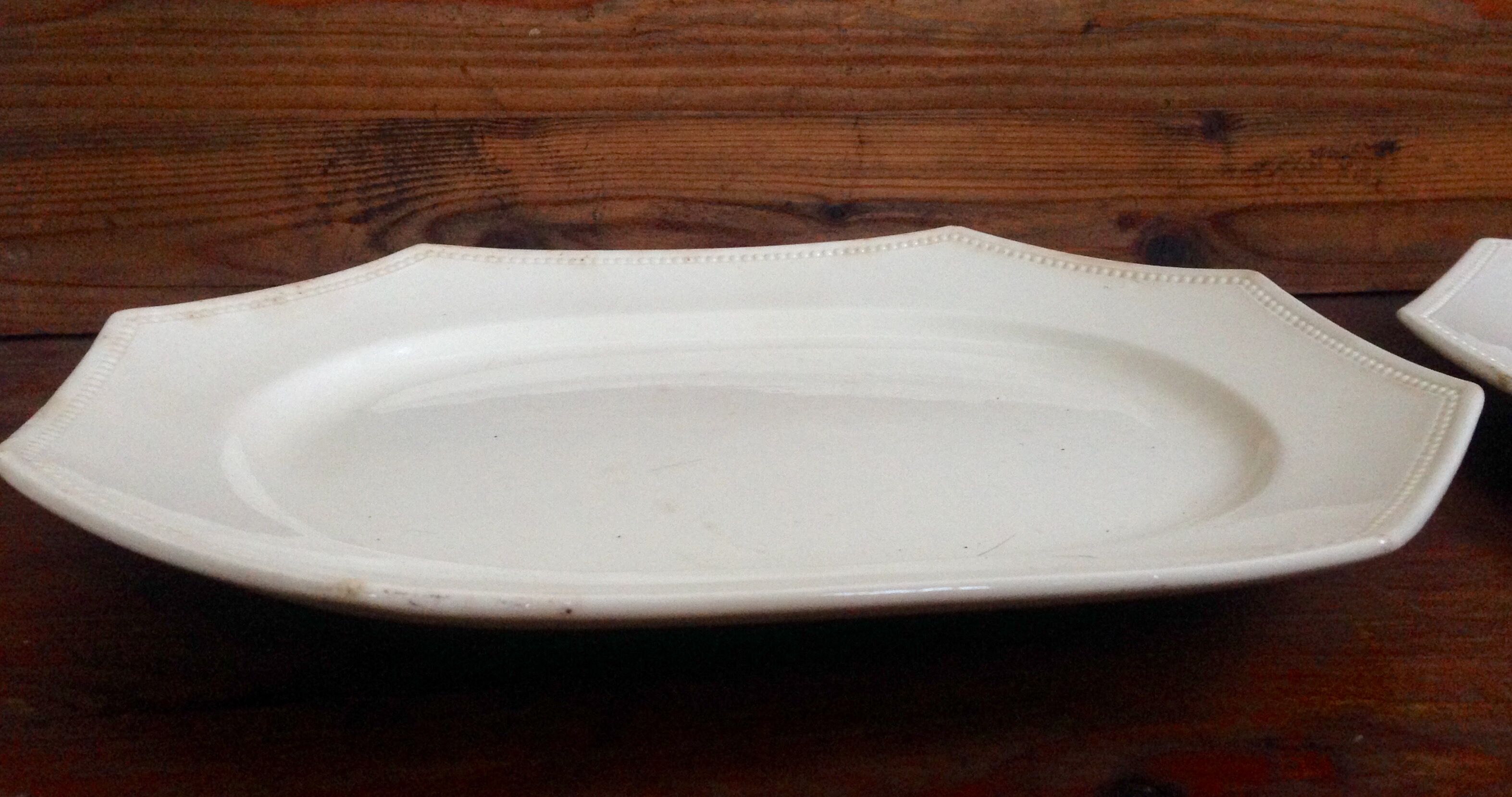 Dishes Sarreguemines circa 1900