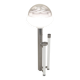 Floor lamp with ashtray, Space Age design, 1960s, production: Italy