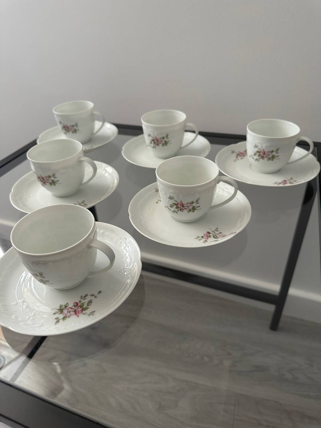 Porcelain coffee service