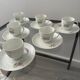 Service à café en porcelaine
