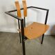 4 old raw design chairs Karl Friedrich Forster model Trix KFF postmodern 70s/80s