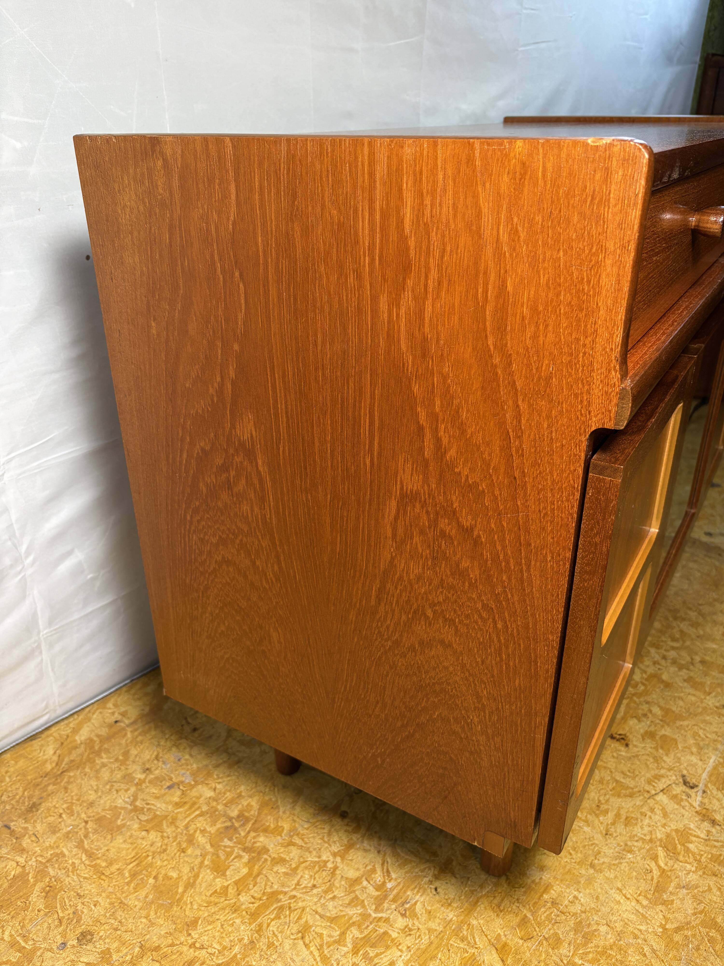 Mid Century Retro Vintage Nathan Teak Drinks Cabinet 1960 Danish Design