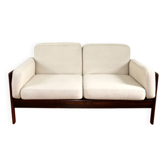 Vintage Danish Scandinavian bench in Rio rosewood, 1960