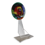 Signed contemporary sculpture, in plexiglass, lucite, 1980s
