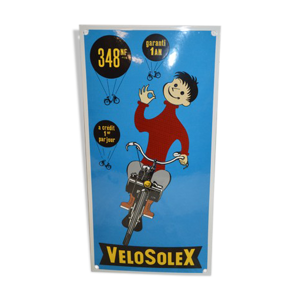 plaque émaillée vélosolex