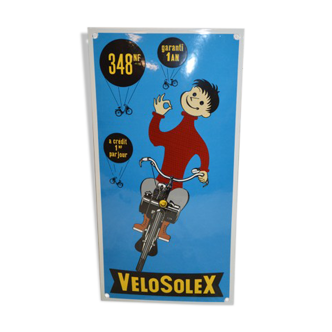 enamelled plate "vélosolex"