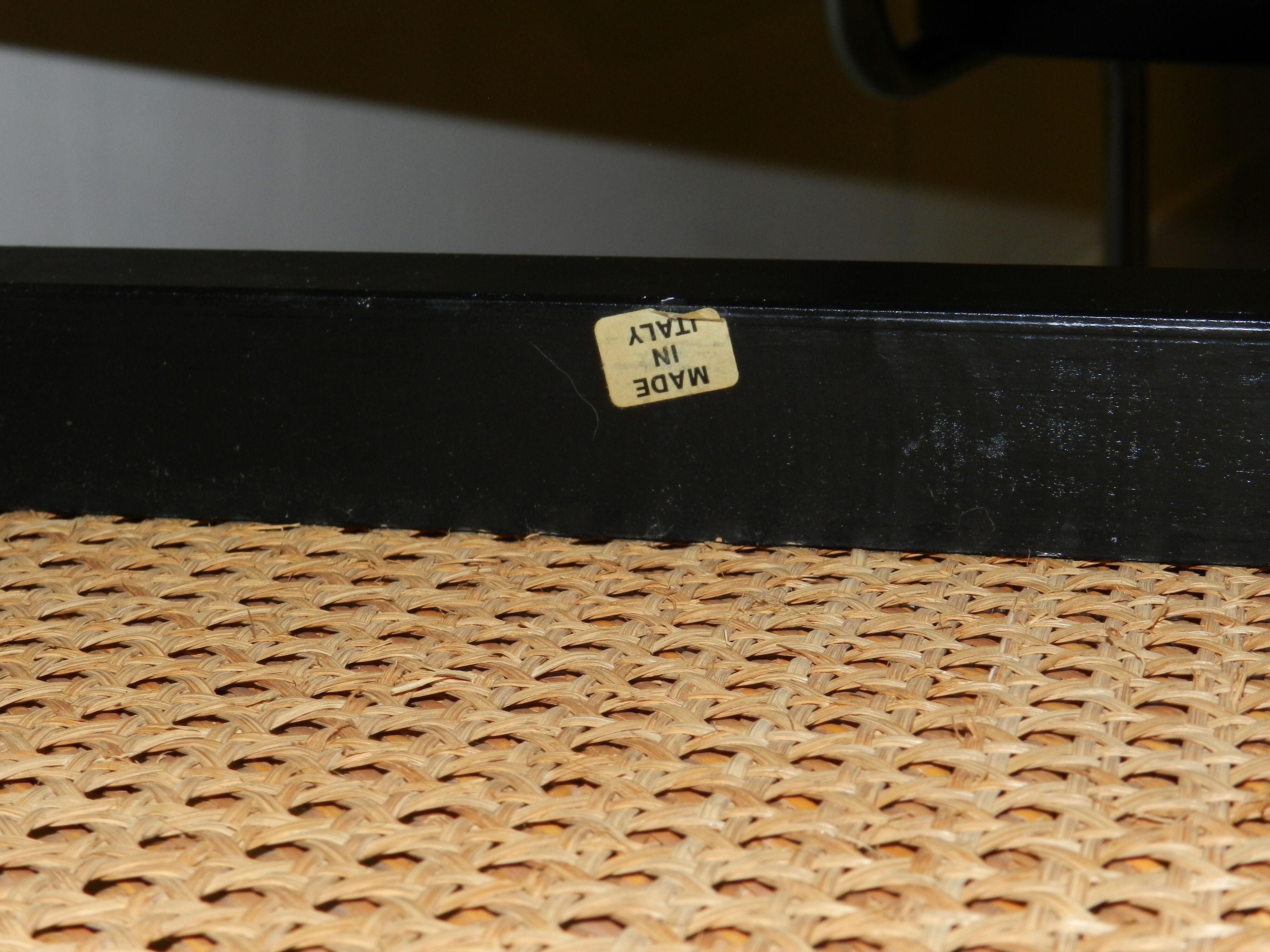 4 chairs Marcel Breuer model Cesca edition Gavina