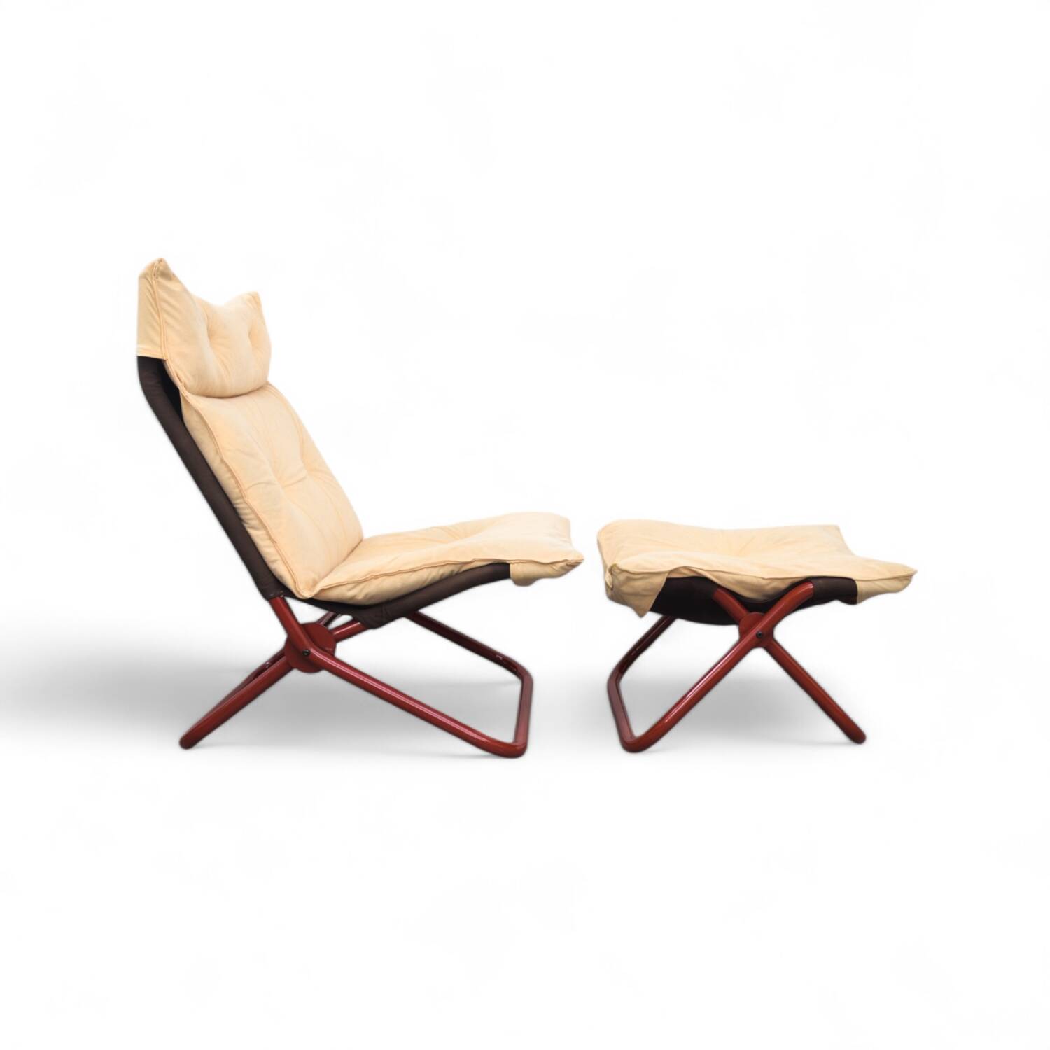 Chaise longue pliante « Open » de Jan Dranger et Johan Huldt pour Innovator, années 1970