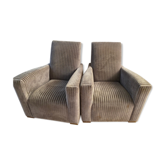 Lot de deux fauteuils Hugues Chevaliers