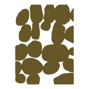 Abstract khaki giclee print, 50x70cm