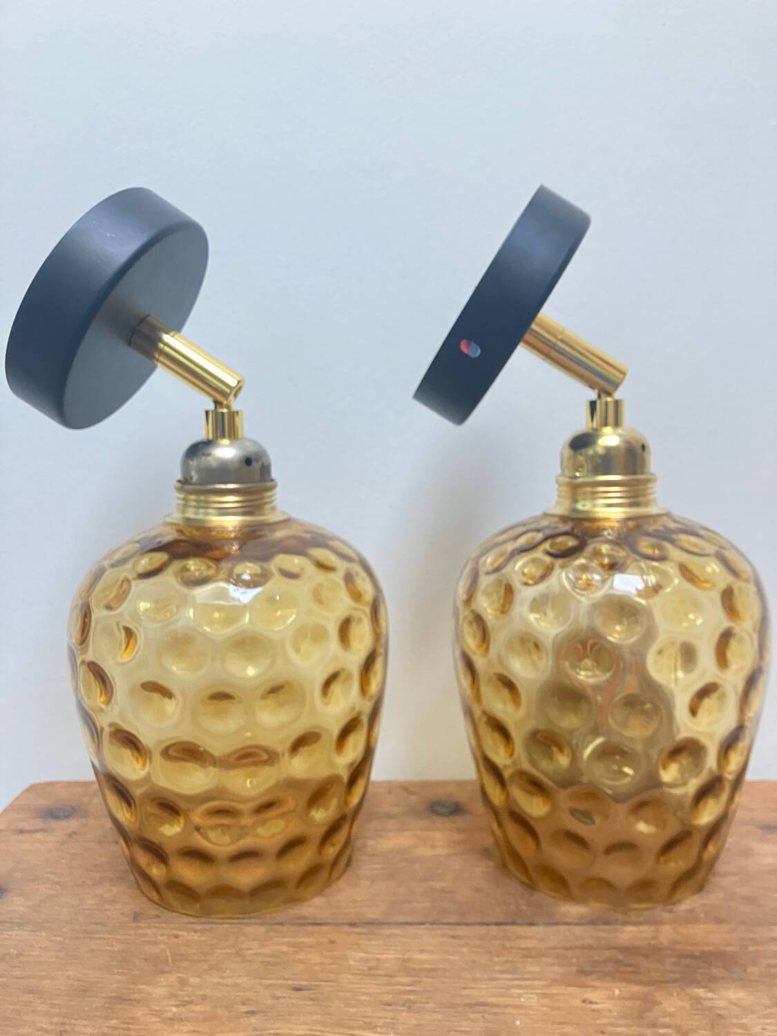 Pair of wall lights