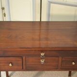 19th Century Mahogany Men's Dressing Table