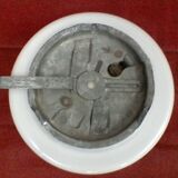 Ceiling lamp opaline, vintage