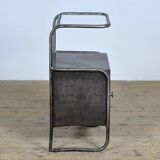 2 iron bedside tables, 1950s