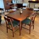 Set of 4 Scandinavian teak chairs – Model "Vagn" – 1960s